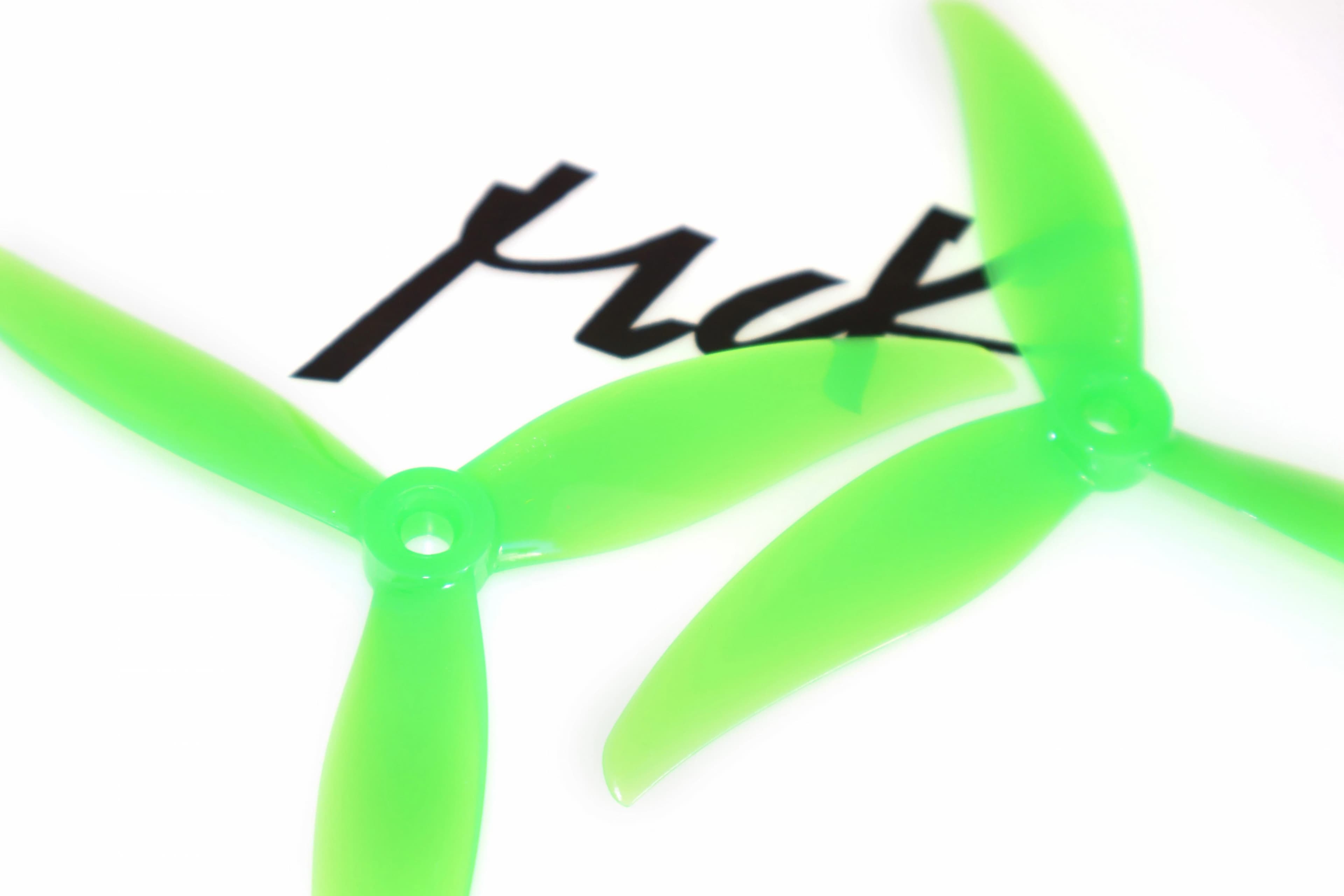 HQProp 5inch MCK 3-bladed Paddle Speed propeller 2 forward and 2 reverse 5-inch PC flying drone for FPV racing 3-blade prop 3