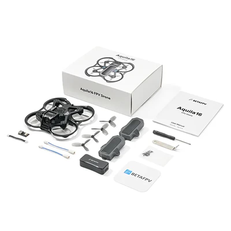 BETAFPV Aquila16 FPV Kit/Only Brushless Quadcopter with Aquila16 V1.0 Flight Controller and ELRS 2.4G 3.0 Version Receiver 6