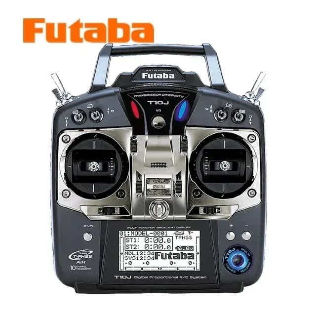FUTABA T10J 10-channel Remote Control Set R3008SB Receiver  2.4GHz Radio System for RC Helicopter Multicopter 4