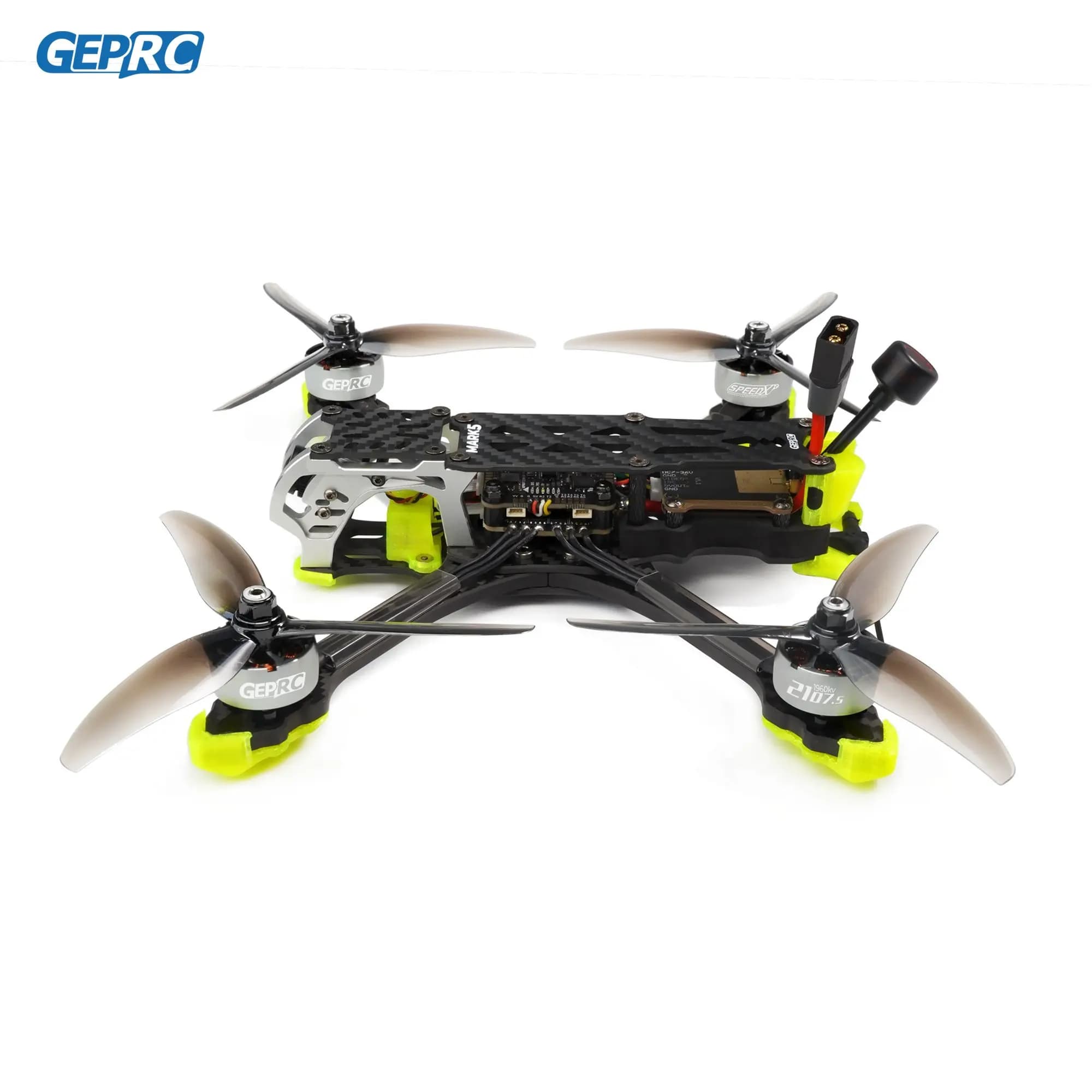 GEPRC MARK5 Analog Freestyle FPV Drone 6S 5Inch SPEEDX2 2107.5 GEP-F722-BT-HD V3 RC FPV Quadcopter LongRange Freestyle Drone 2