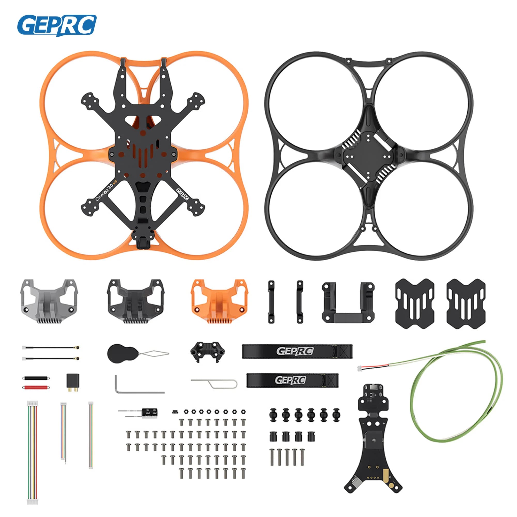 GEPRC GEP-CL30 V3 Frame Parts Suitable Cinelog30 V3 Series Drone for DIY RC FPV Quadcopter Drone Replacement Accessories Parts