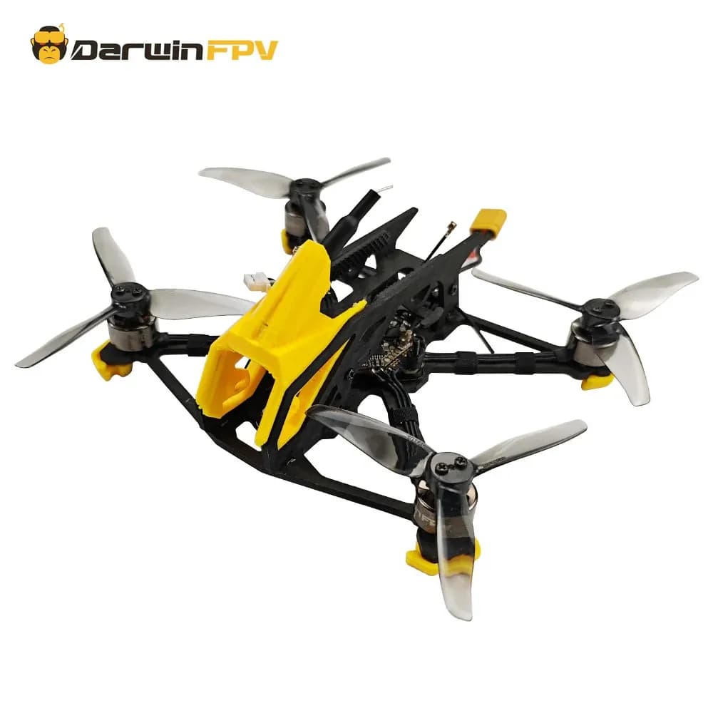 DarwinFPV BabyApe Ⅲ 3 Inch Freestyle Drone ELRS 2.4G for O4/ with Analog VTX 2