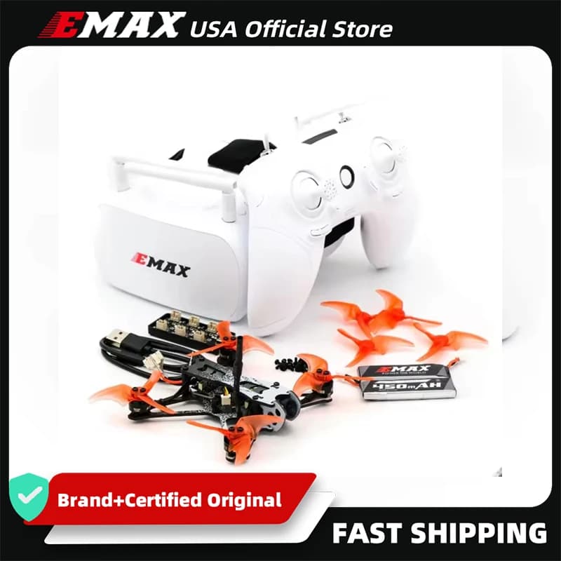 Emax Official Tinyhawk II Freestyle - FPV Drone F4 5A 7000KV RunCam Nano2 700TVL 37CH 25-100-200mW VTX 2S - FrSky BNF RTF