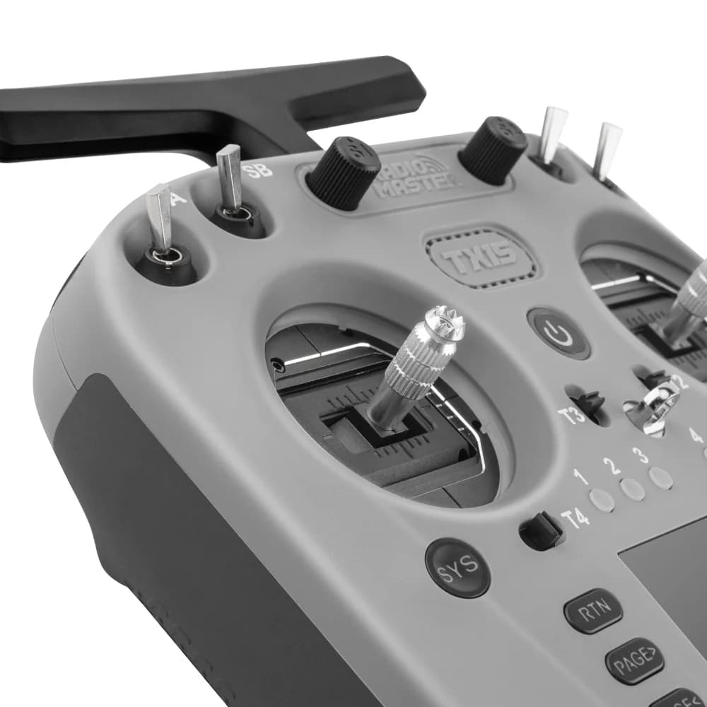 Radiomaster TX15 16ch 3.5inch IPS Touchscreen V5.0 Hall Gimbals Radio Controller ExpressLRS Built-in Gyro Microphone 4
