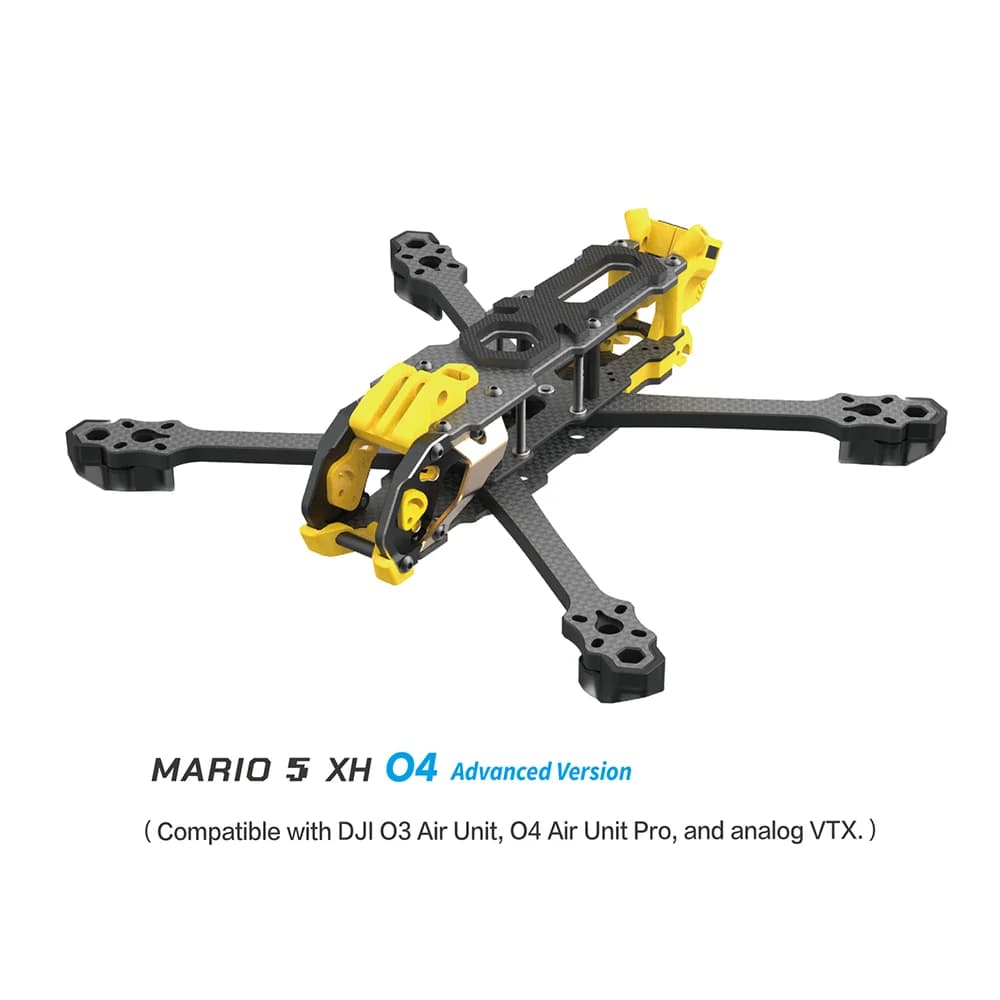 SpeedyBee Mario 5 Mario5 Frame O4 DC/ XH 227mm/XH 226mm 3K Carbon Fiber FPV Frame Kit 6