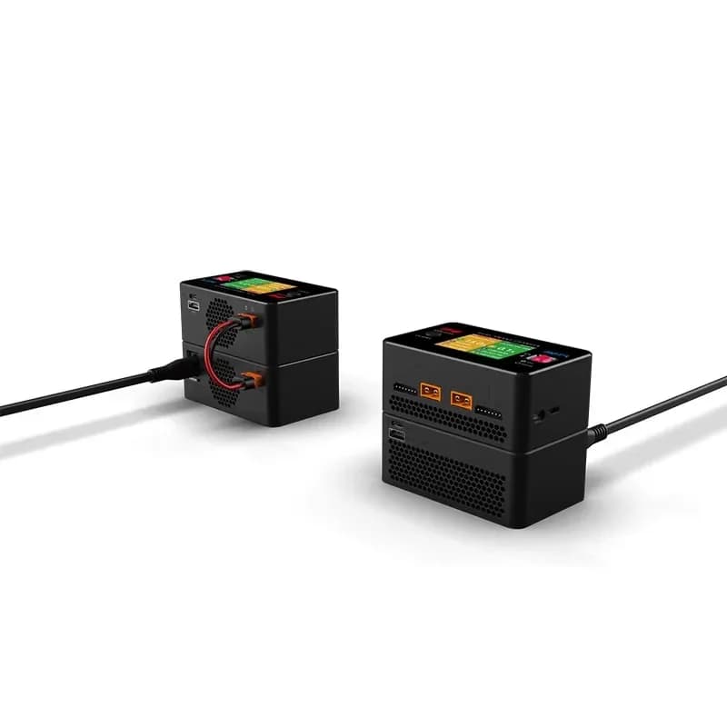 HOTA P6 T240 Dual-Charger - 240W Total (120W×2) 10-30V DC Input 15A×2 | LiPo/LiHV/NiMH/Pb Smart Cooling LCD Display 3