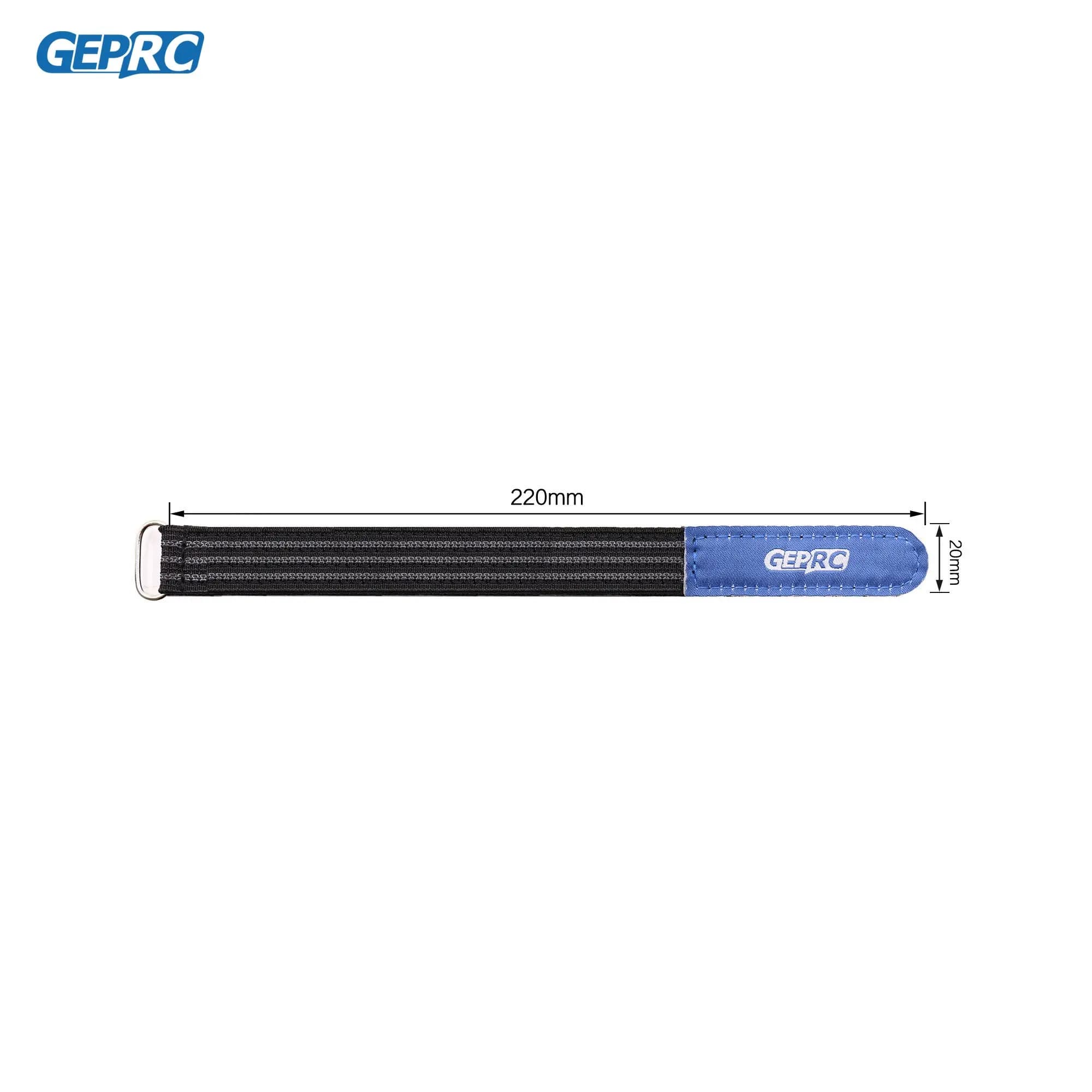 GEPRC Sticker Tape Nylon Lipo Battery Strap Belt Reusable Cable Tie Wrap for FPV RC Battery Battery Straps Ties Fixing Tools 4
