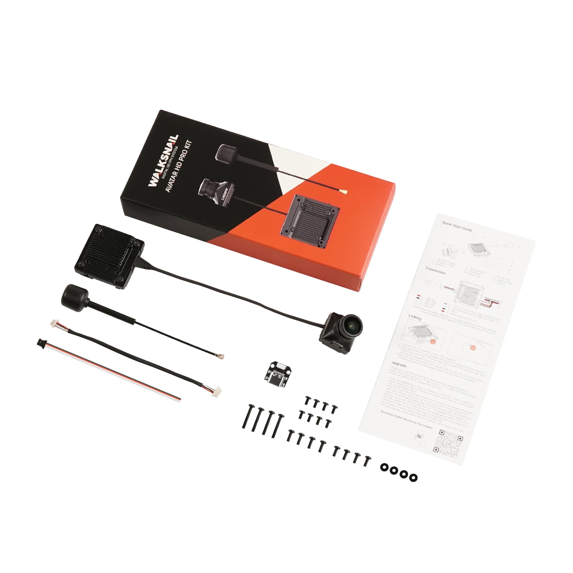 CADDX Walksnail Avatar HD Pro Kit V2/Avatar HD Kit V2 With Gyroflow 8G 1080P HD Camera for FPV Freestyle Drones DIY Parts 6