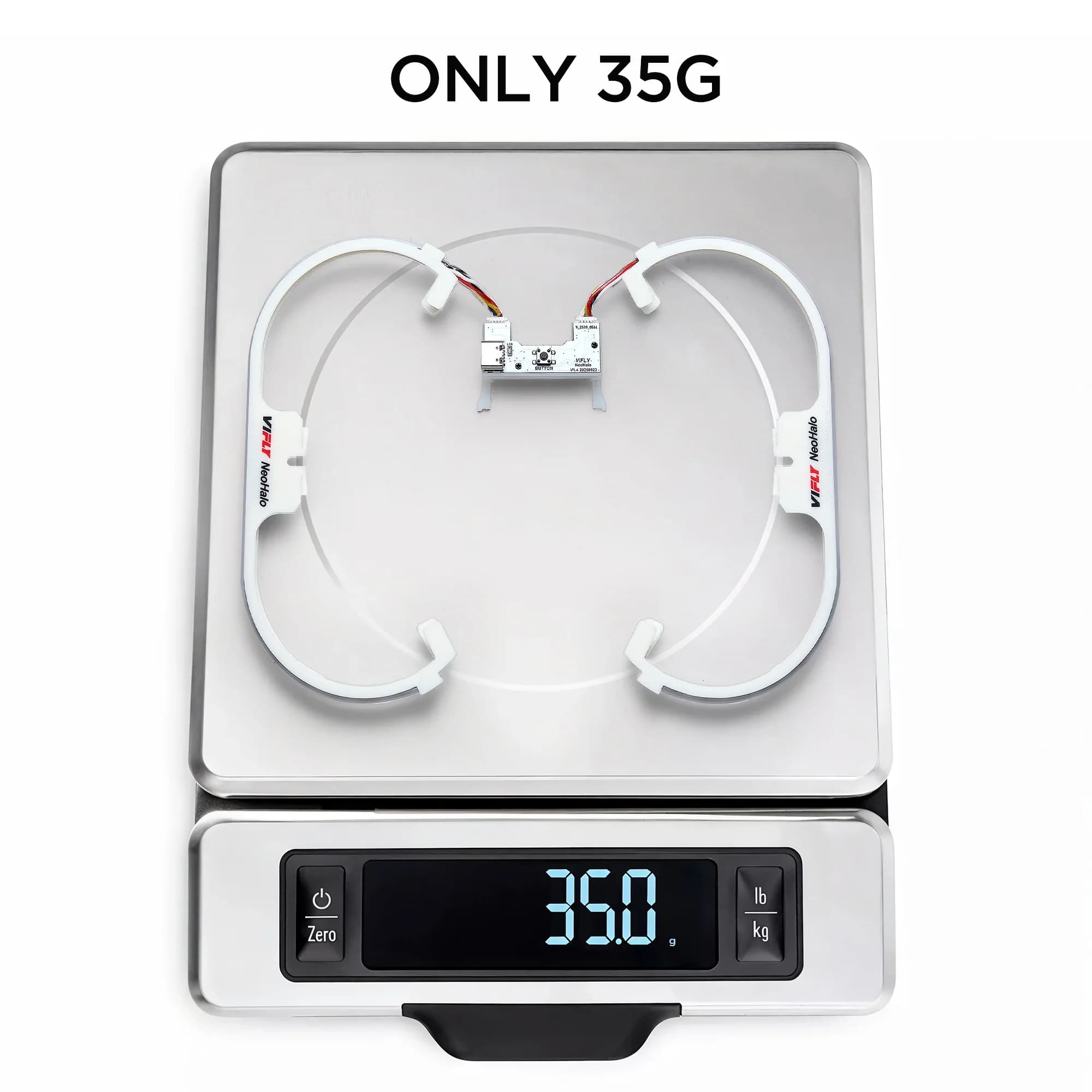 VIFLY NeoHalo Neo2Halo  LED Light Strip for DJI Neo Neo2, Multi-Color Dynamic Modes Brings Epic Night Flight Shows 5