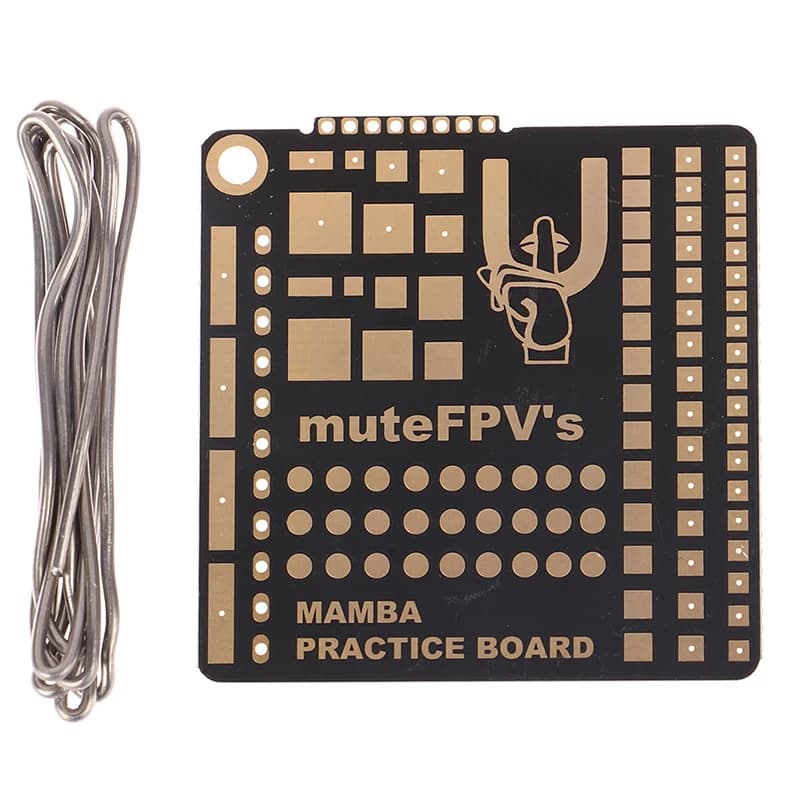 DIATONE MAMBA Soldering Practice Board 49X49X1.6mm for FPV Beginner New Pilots Improving Soldering Level DIY Parts 4