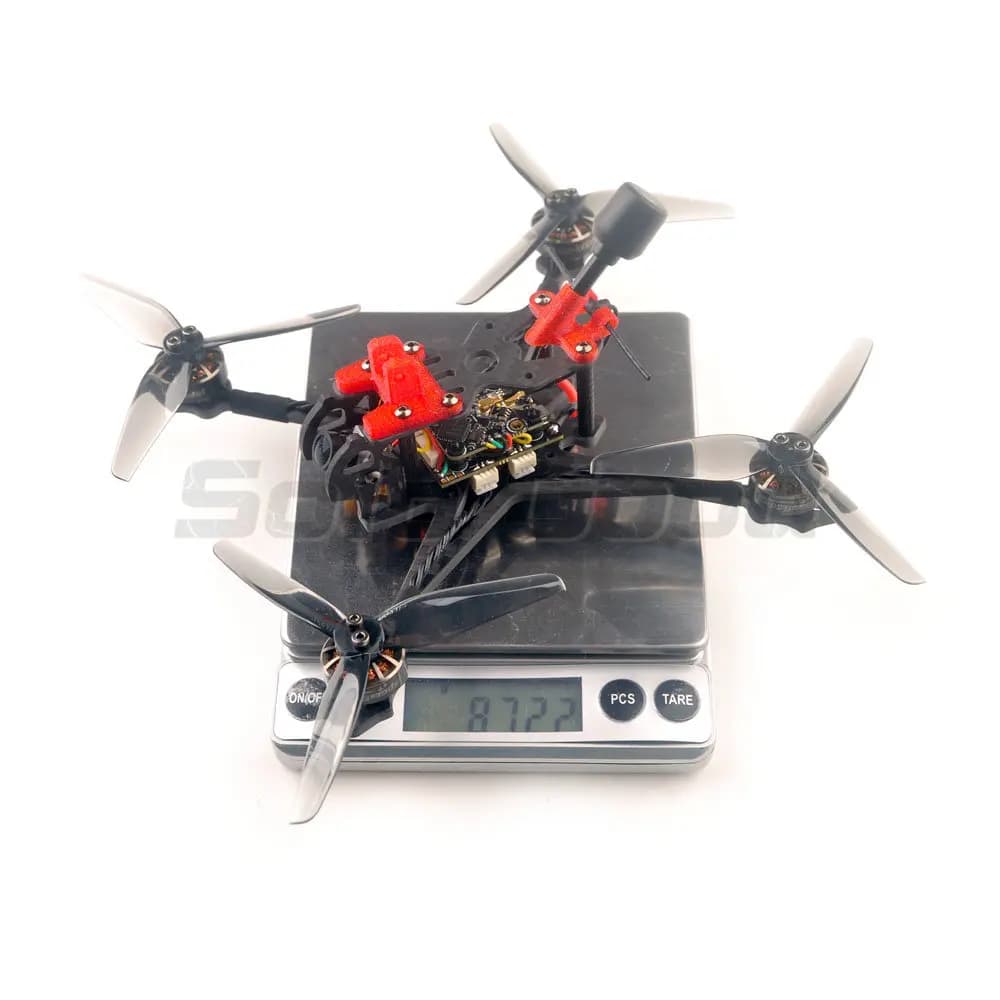 HappyModel Crux35 ELRS V2 CrazyF411 ELRS AIO URAT OVX303 300mW Caddx Ant 1200TVL EX1404 KV3500 4S 3.5inch FPV Freestyle Drone 6