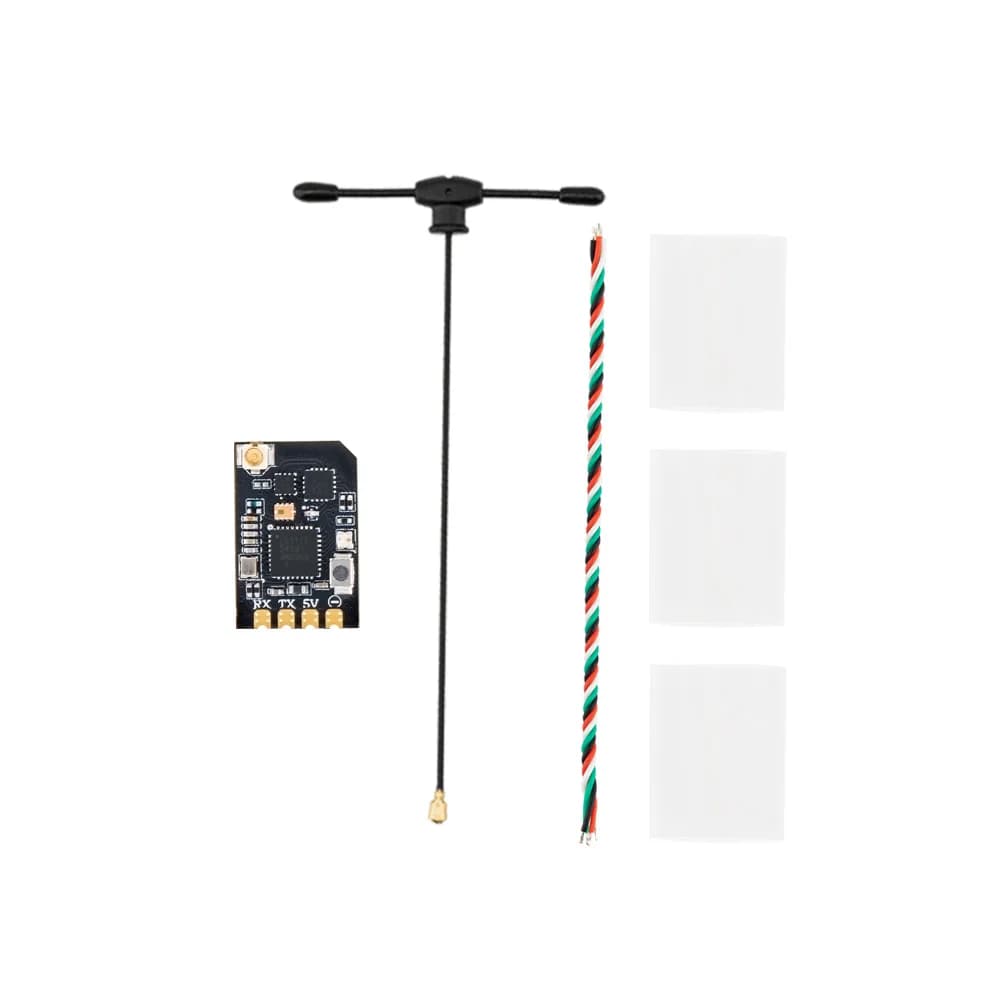 Radiomaster XR1 2.4GHz Sub-G 900MHz Dual-band Semtech LR1121 Transceiver Nano Multi-Frequency ExpressLRS Receiver 2