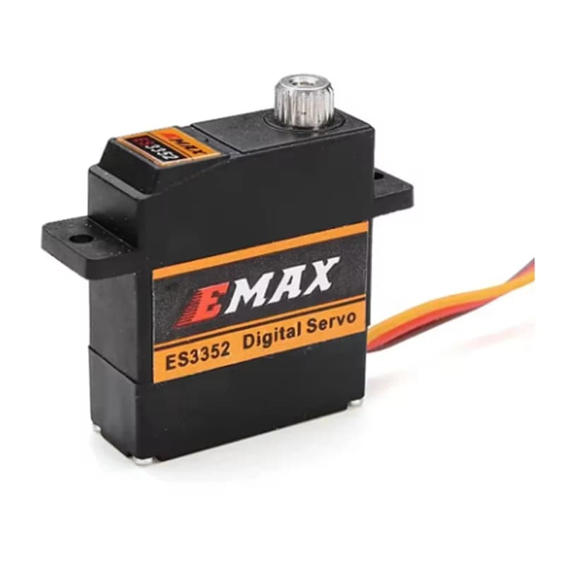EMAX  ES3352 9mm 4.8-6V Analog / Digital Servo Metal Gear for RC Glider Rc Airplane RC Drone 4