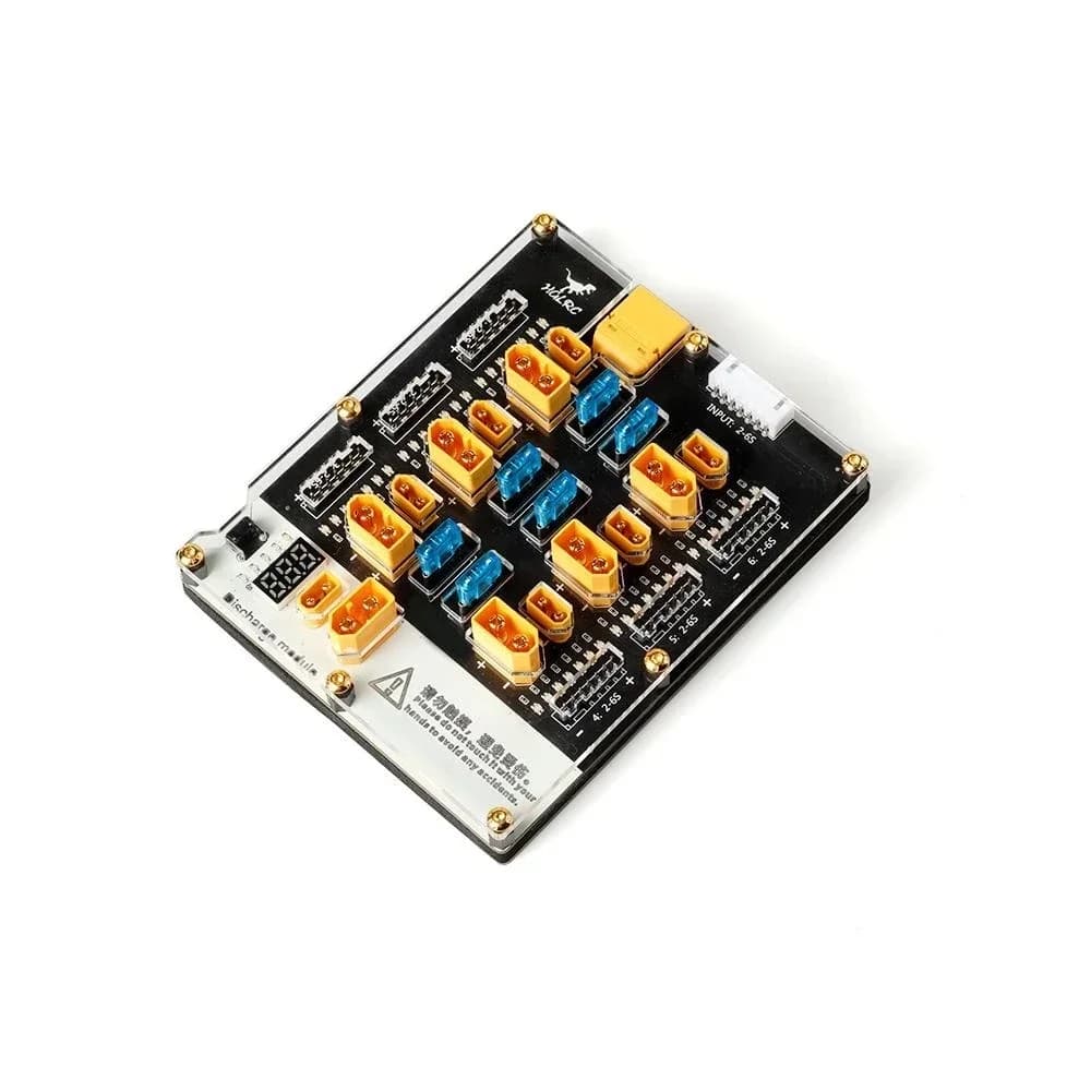 HGLRC Thor 6 Pro Port LIPO Balance Charger Board 40A XT60 XT30 Plug 2-6S LIPO Discharger for IMAX B6 ISDT Q6 Nano HOTA D6 Pro P6 3