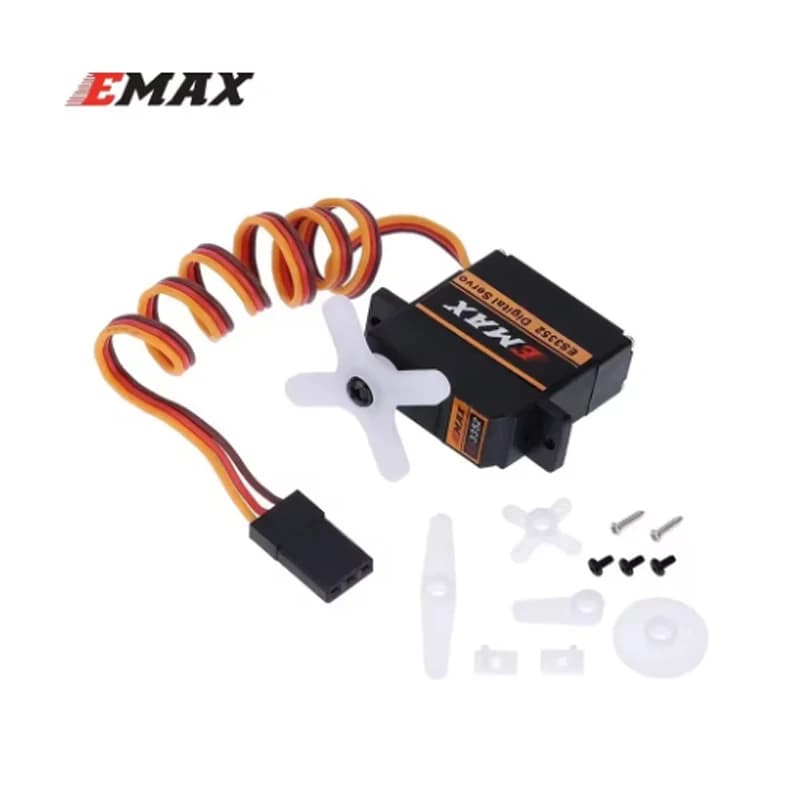 EMAX  ES3352 9mm 4.8-6V Analog / Digital Servo Metal Gear for RC Glider Rc Airplane RC Drone 2