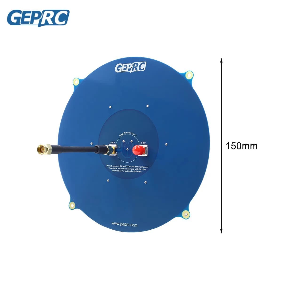GEPRC Triple Feed Patch Array 5.8G circularly polarized Antenna For Long Drone RC Drone VTX Video Transmitting 3