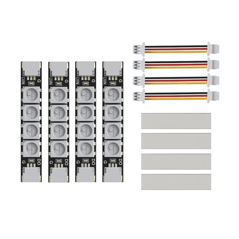 4PCS SpeedyBee Programable 2812 Arm LED Light Armlight 5V RGB For RC FPV Racing Freestyle Whoop Drone Quadcopter Runcam 2