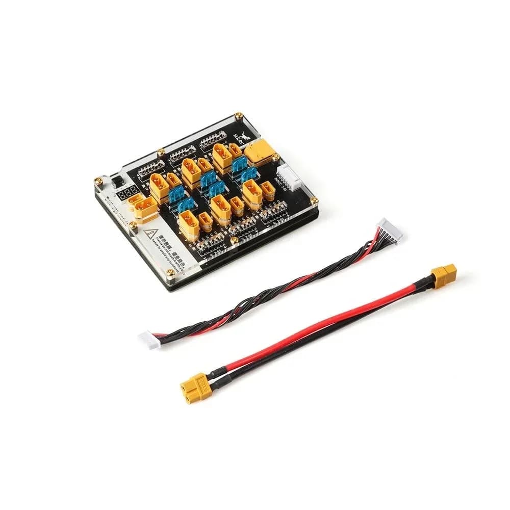 HGLRC Thor 6 Pro Port LIPO Balance Charger Board 40A XT60 XT30 Plug 2-6S LIPO Discharger for IMAX B6 ISDT Q6 Nano HOTA D6 Pro P6 6