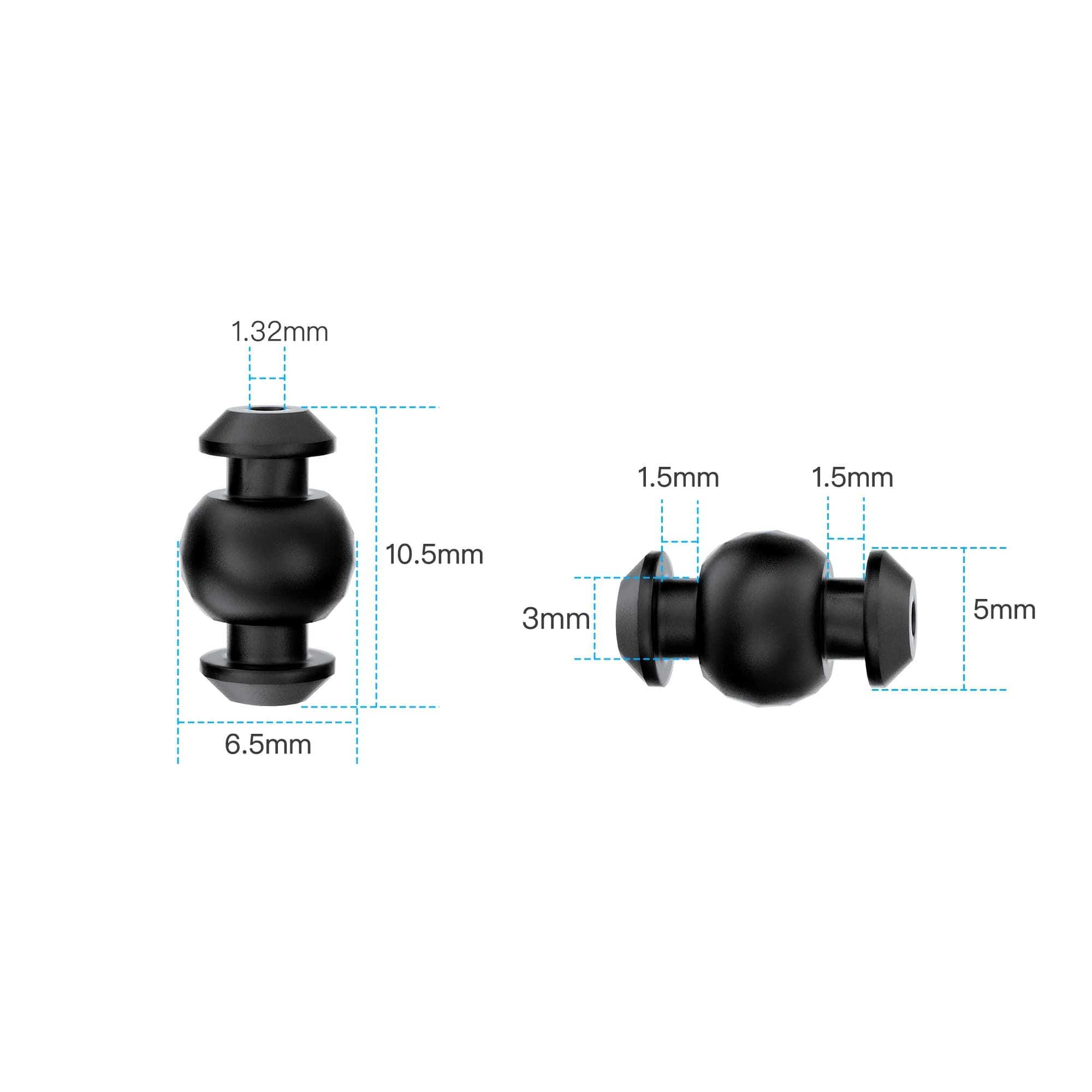 GEPRC Camera Gimbal Shock-Absorbing Damping Ball CineLog 20/25/35 V2 CL25/CL35 For RC DIY FPV Racing Drone 2