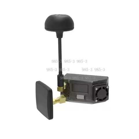 SKYZONE SteadyView X FPV Receiver, 4.9G-7.5G Multi-band Video RX with Screen, Compatible with FPV Goggles
