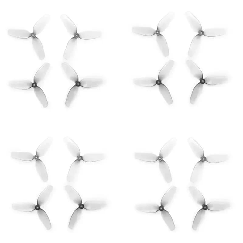 (8CW+8CCW) HQProp 45mmx3 Grey-poly Carbonate-1.5mm Shaft High Quality Prop 45MM Propeller For Micro Whoop FPV Racing Drone Parts