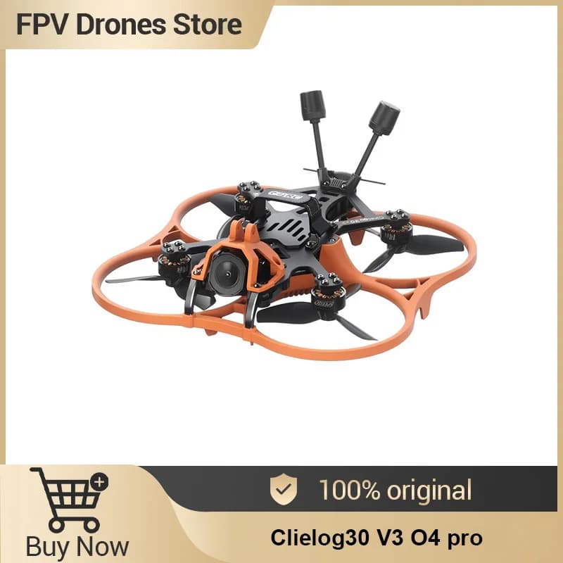 GEPRC Cinelog30 V3 FPV Drones O4 Air Unit PRO /WTFPV TAKER F722 45A 32Bit AIO SPEEDX2 1404 3850KV LED BEC RC Freestyle Drone