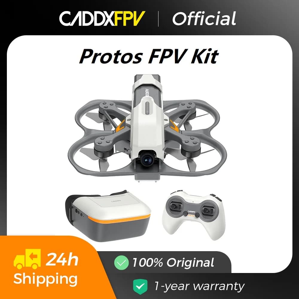 CADDX Protos FPV Kit Brushless Racing Drone Professional Quadcopter Indoor Outdoor Mini Camera Drone C0