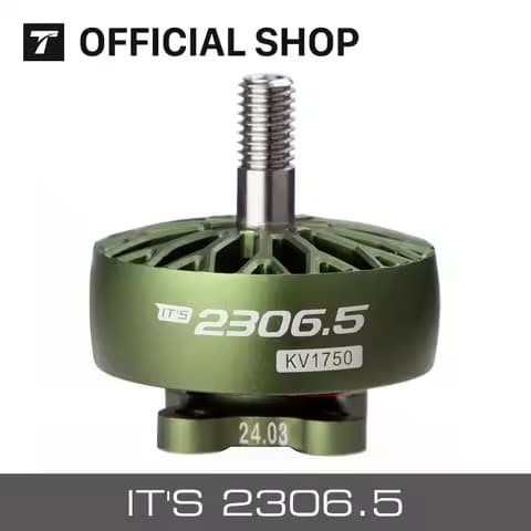 T-MOTOR Hobby ITS 2306.5 / ITS 2208 Brushless Motor KV1750 6S Freestyle FPV Motor Smooth Freestyle Drone DIY Parts