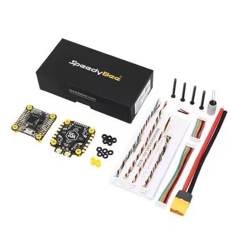 Speedybee F405 V5 32-bit 55A 30.5*30.5mm Model Aircraft Stack (F4 V5 Flight Controller+OX32 55A 4in1 ESC) For RC FPV Drone