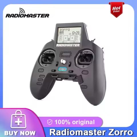 Radiomaster Zorro Radio Controller (M2) CC2500/ 4 in 1/ ELRS 2.4GHz OPENTX & EDGETX Switchable in Mode 1 and Mode 2