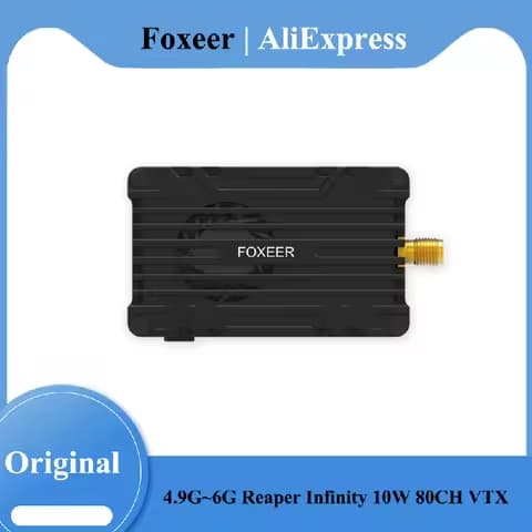 FOXEER 4.9G-6G Reaper Infinity 5.8G 10W 80CH VTX