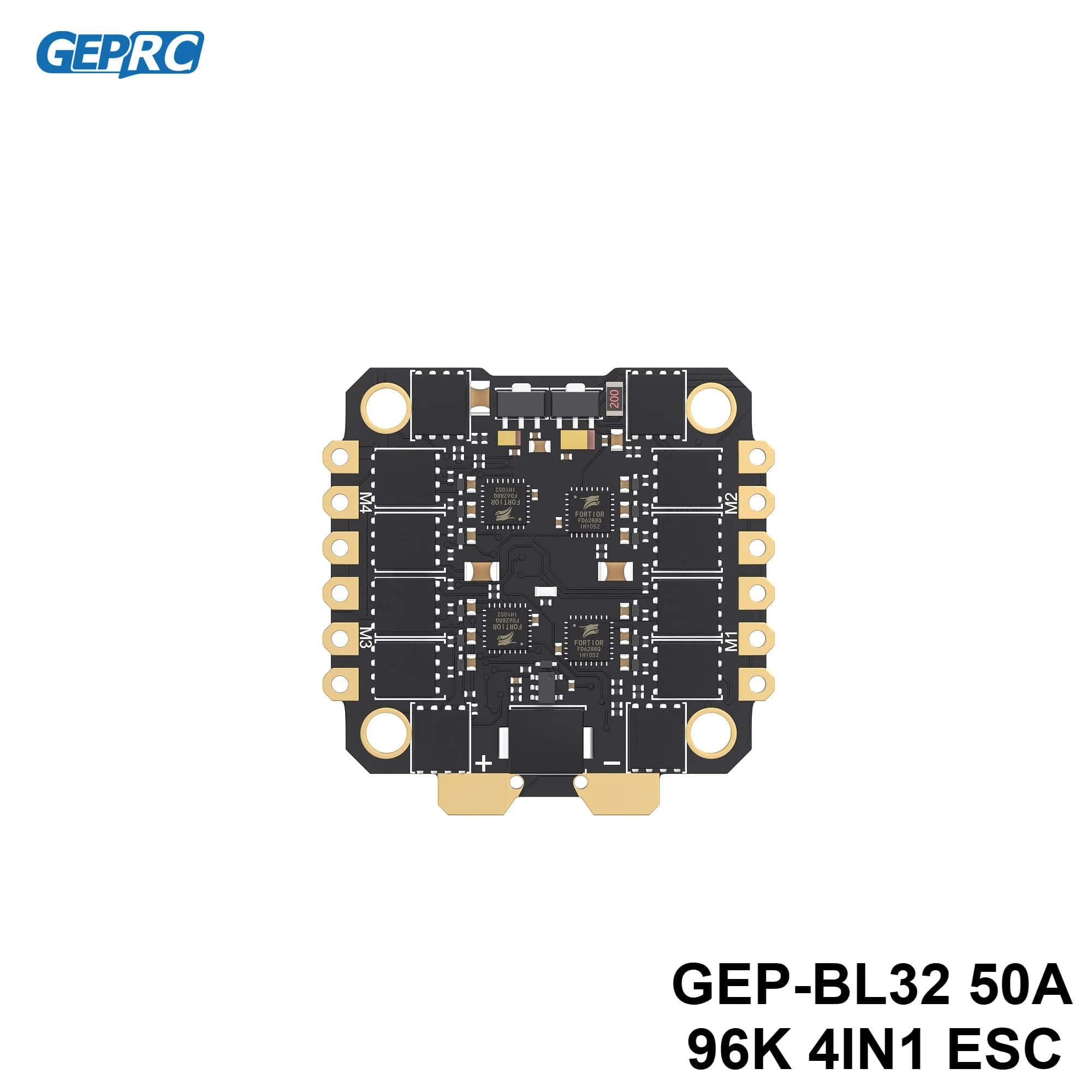 GEPRC TAKER F722 BT 32Bit 50A Stack GEP-BL32 50A 96K 4IN1 ESC Data Analyze Record Flight Barometer Racing FPV Drone