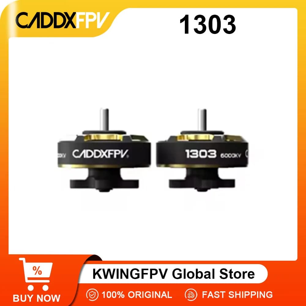 CADDX 1303 6000KV Brushless Motors For Racing Drone Gofilm 20 1PCS For Gofilm 20 2inch FPV Drones DIY Parts CADDXFPV