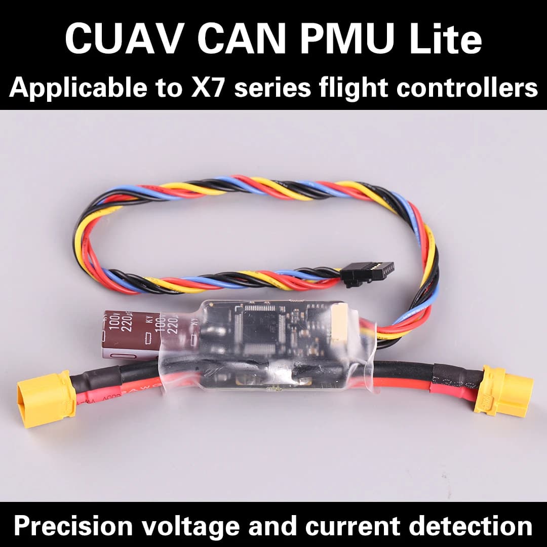 CUAV CAN PMU Lite High Voltage Power Management Module Pix/Pixhawk Flight Control Ammeter For All x7 Series