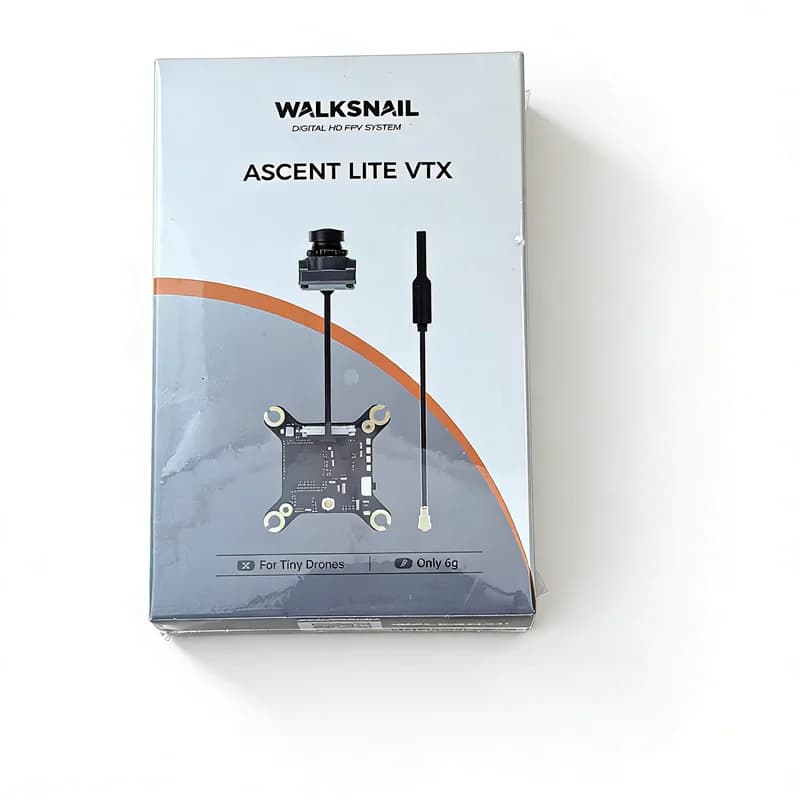 CADDX Ascent Lite VTX | 5.8GHz 3-Channel HD FPV Transmitter, 1080P/60fps 1S LiPo, 6g Micro Video Transmitter