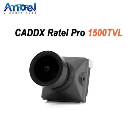1/2/5 Pieces CADDX Ratel Pro 1500TVL 9.5g Super WDR 4.5V-27V NTSC/PAL CMOS FPV Starlight Night Vision Blacklight Camera