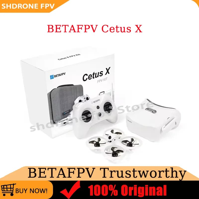 BETAFPV Cetus X Frsky/ELRS Version Brushless FPV Quadcopter Indoor Racing RC Helicopter RC Airplane with 1103 11000KV Motor