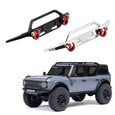 RC Car Aluminum Alloy Bumper Parts for Axial 1/30 SCX30 AXI-2048 Retrofit Upgrade Accessories