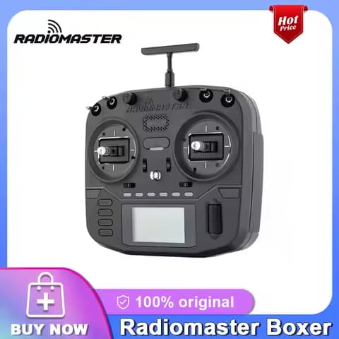 RadioMaster Boxer Radio Controller RLRS/ CC2500/ 4in1 2.4G 16CH (M2) EdgeTX Dual-Band Dual 1W Gemini Xrossband Transmitters